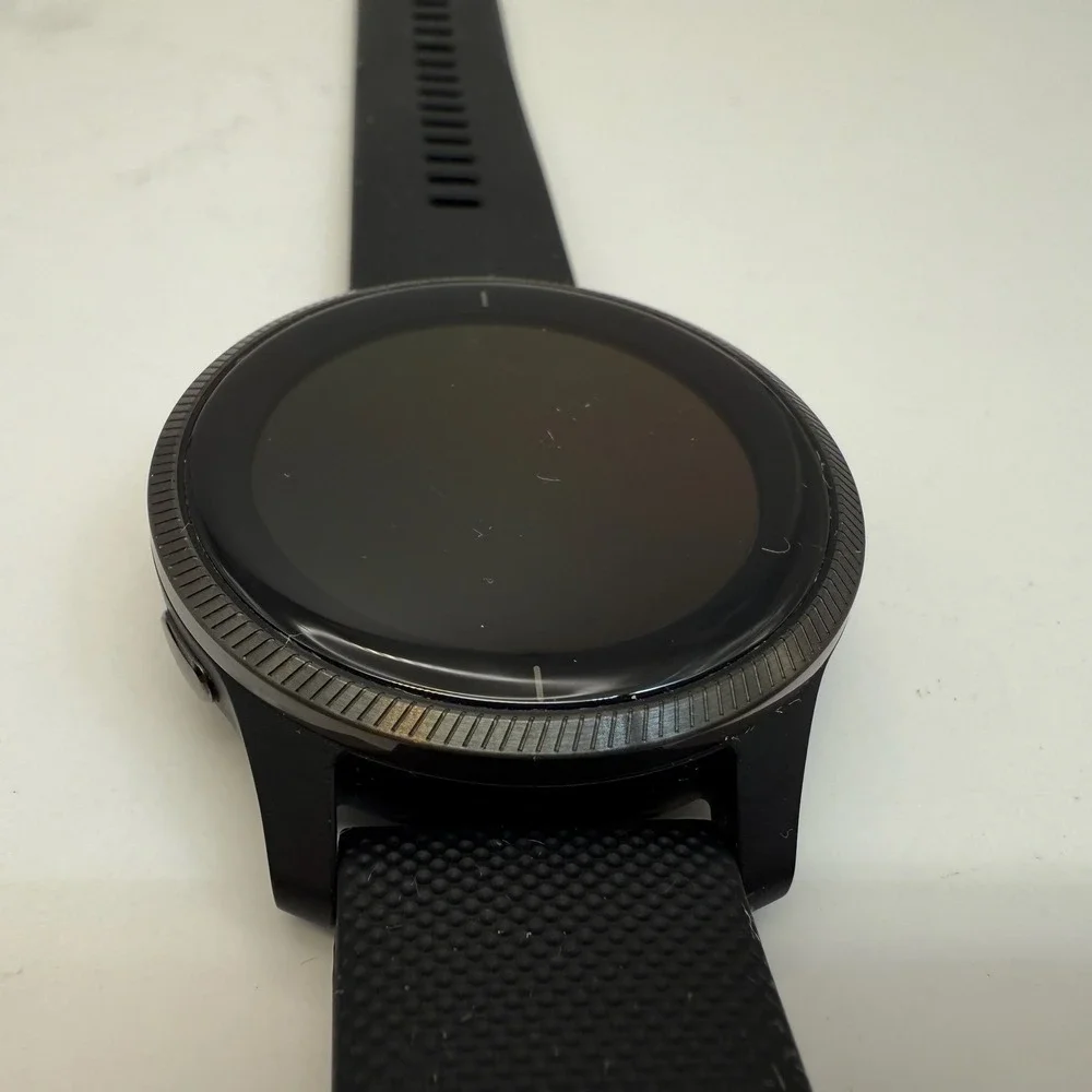 Garmin Venu GPS Smartwatch Black AMOLED Fitness‎ Watch Tested Working Charger